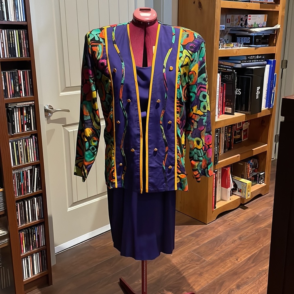 Lori Weidner Vintage Dress and Blazer set